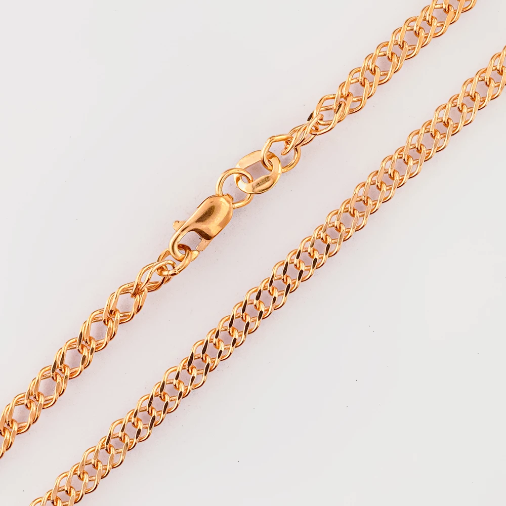 Цепь из красного золота 585 пробы