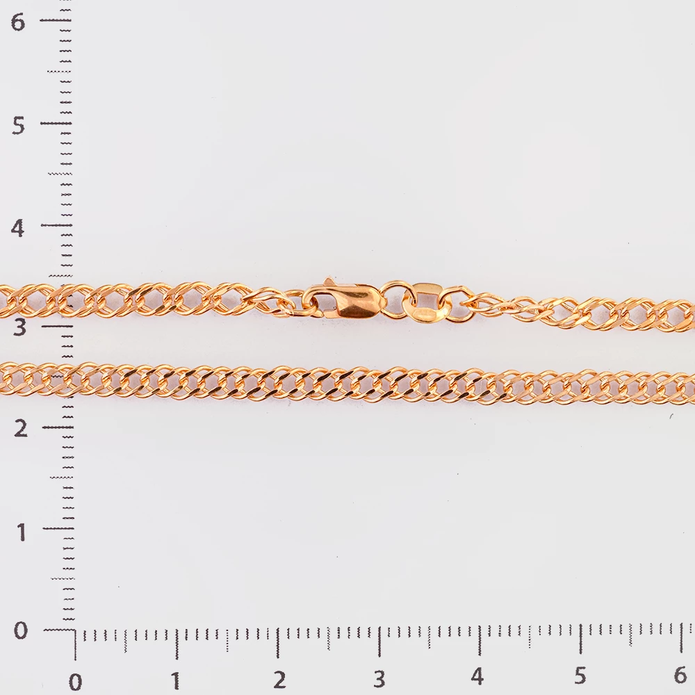 Цепь из красного золота 585 пробы