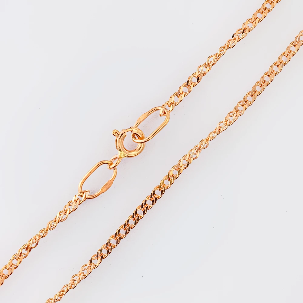 Цепь из красного золота 585 пробы