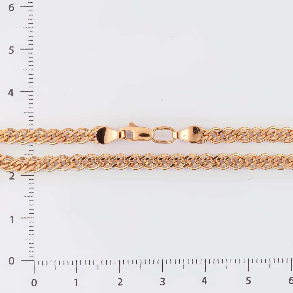 Цепь из красного золота 585 пробы