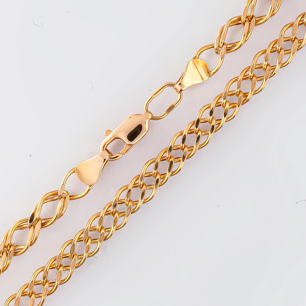 Цепь из красного золота 585 пробы