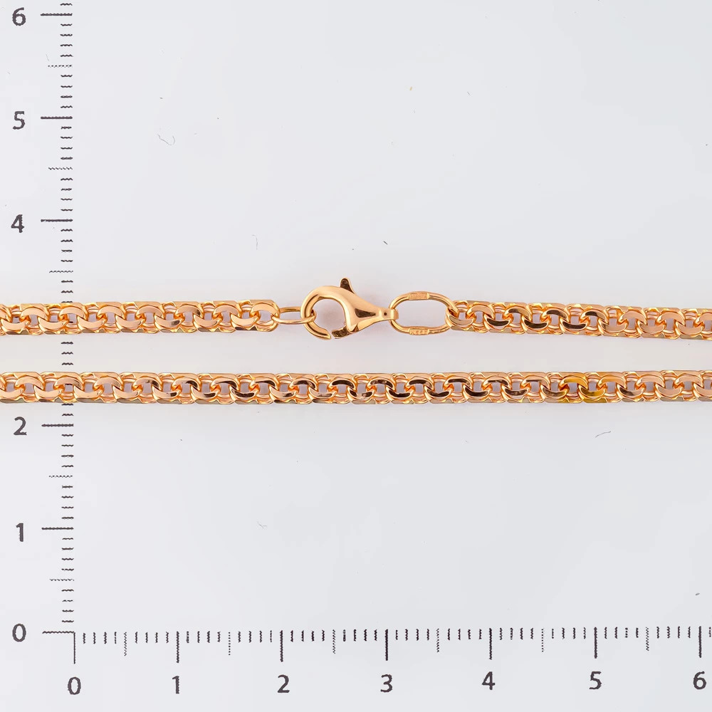 Цепь из красного золота 585 пробы