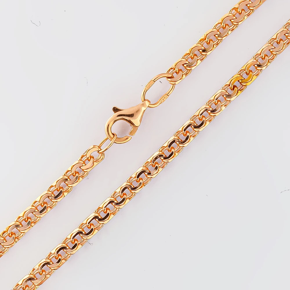 Цепь из красного золота 585 пробы