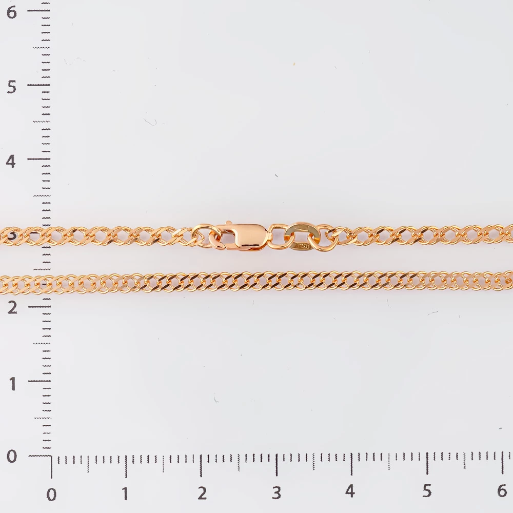 Цепь из красного золота 585 пробы