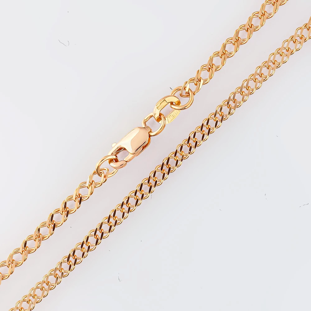 Цепь из красного золота 585 пробы