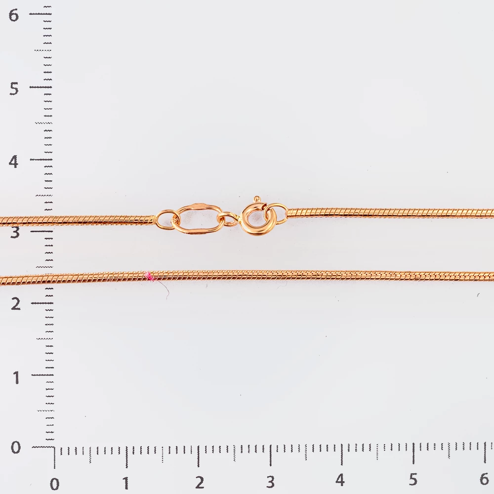 Цепь из красного золота 585 пробы