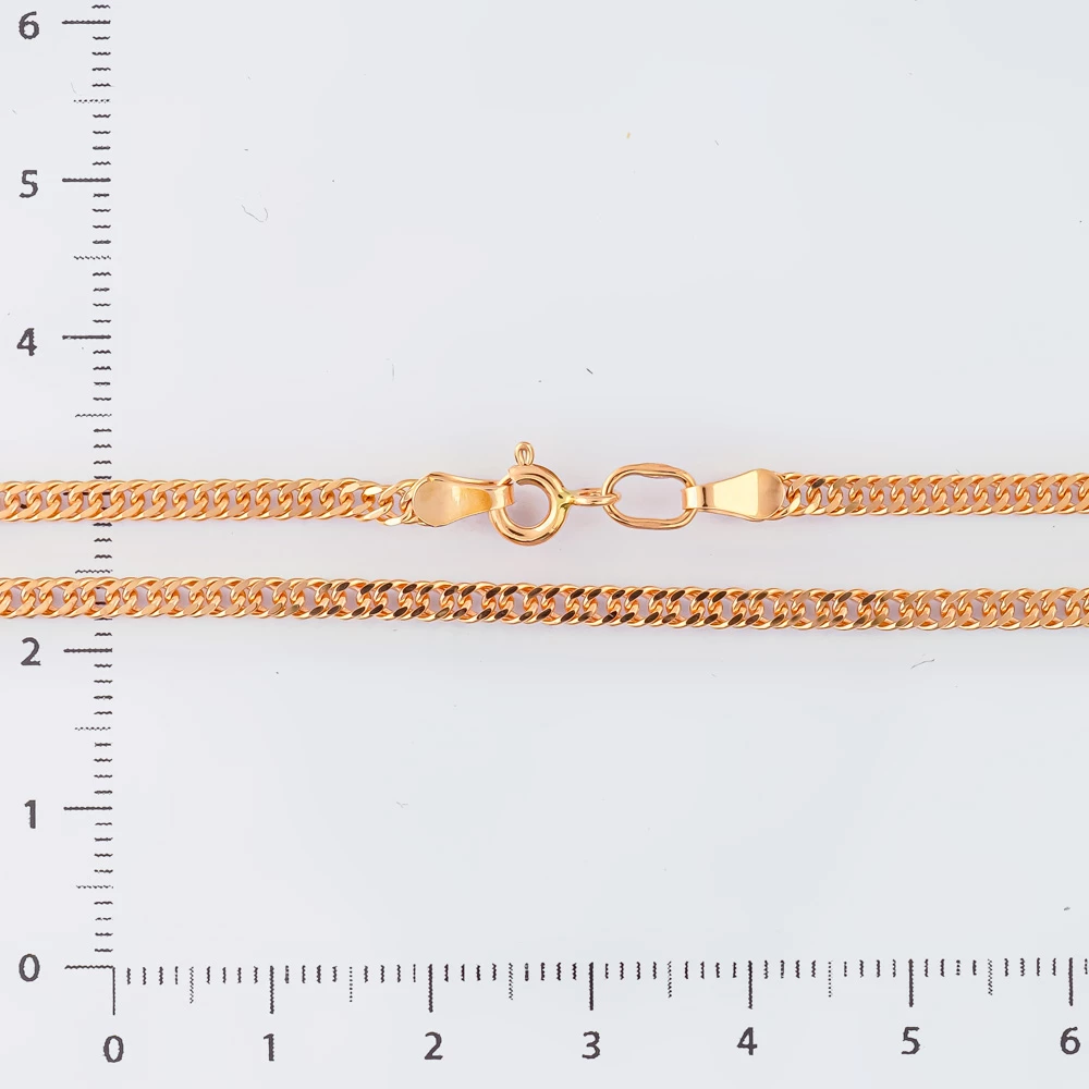 Цепь из красного золота 585 пробы