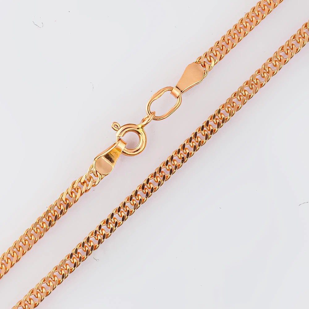 Цепь из красного золота 585 пробы