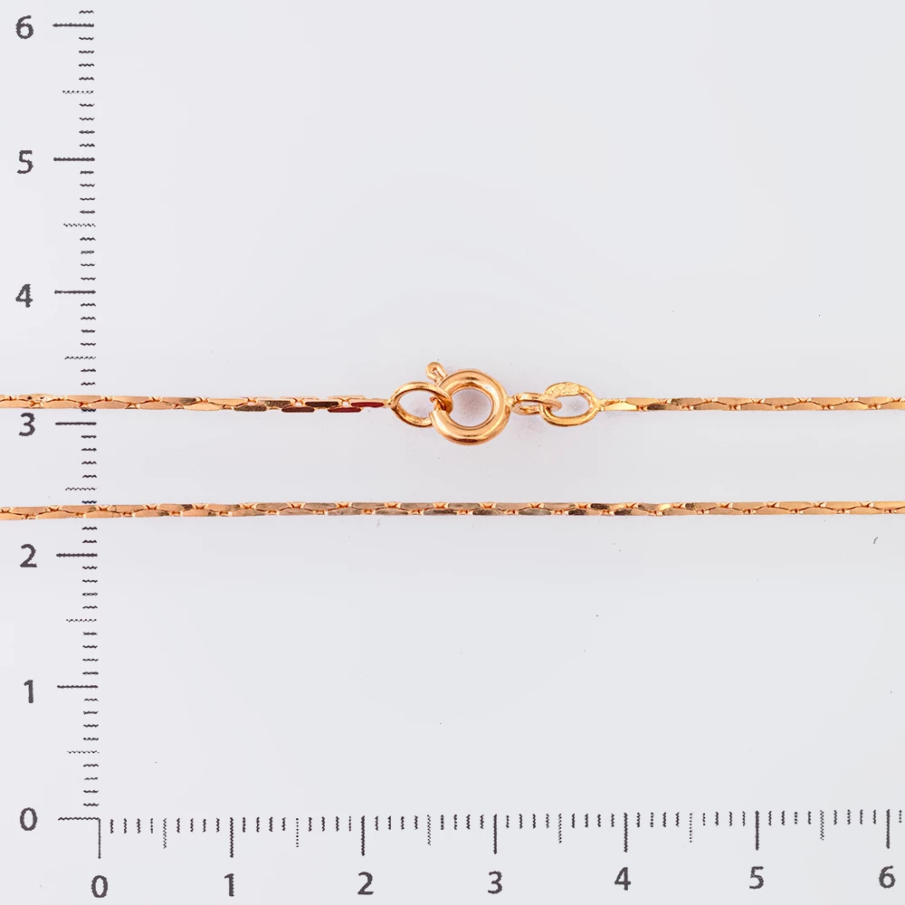 Цепь из красного золота 585 пробы