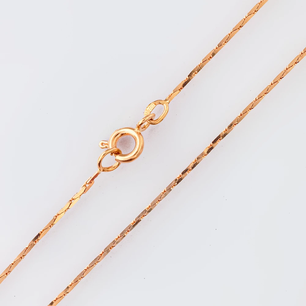 Цепь из красного золота 585 пробы