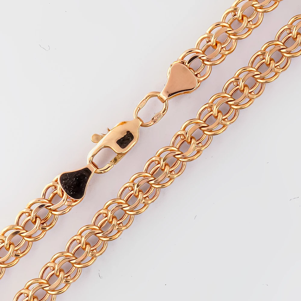 Цепь из красного золота 585 пробы