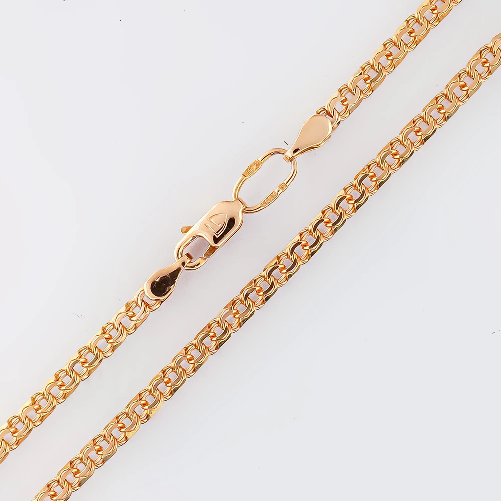 Цепь из красного золота 585 пробы