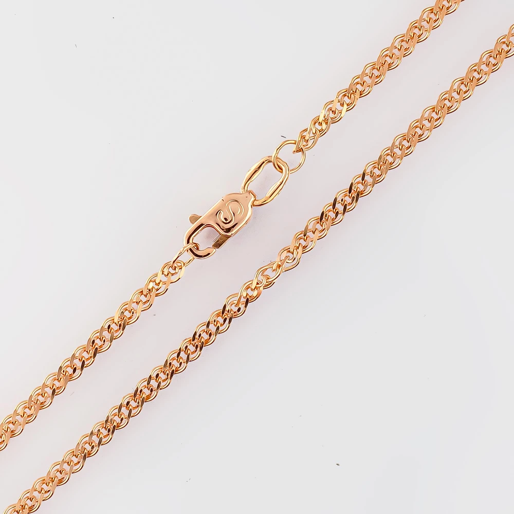 Цепь из красного золота 585 пробы