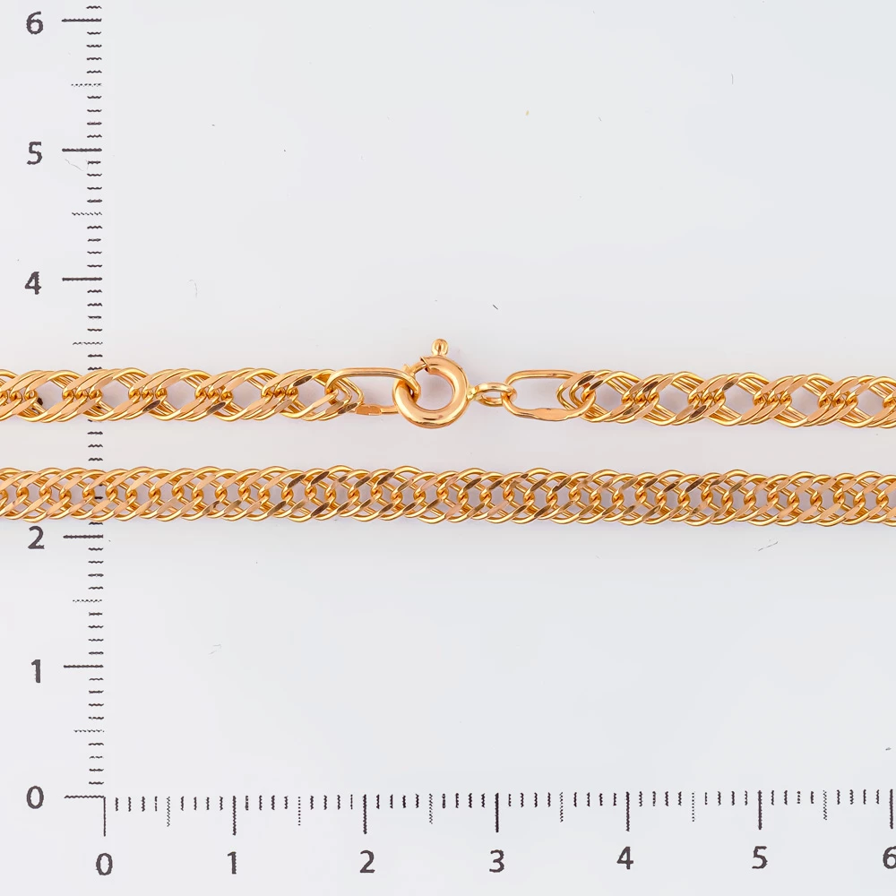 Цепь из красного золота 585 пробы