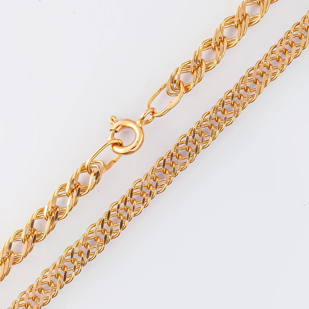 Цепь из красного золота 585 пробы