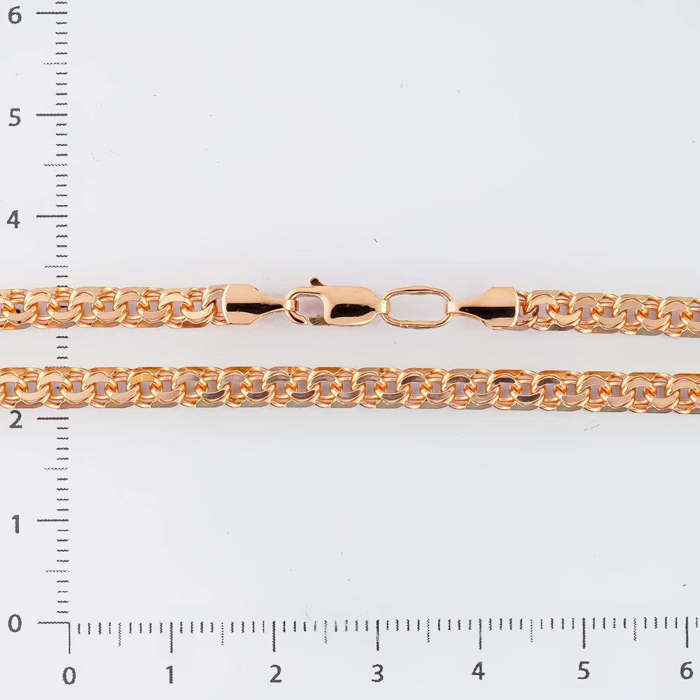 Цепь из красного золота 585 пробы