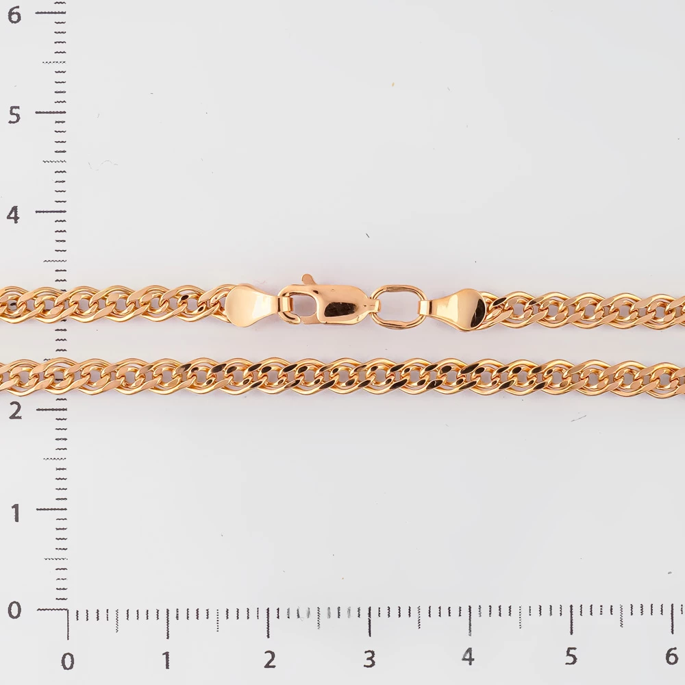 Цепь из красного золота 585 пробы