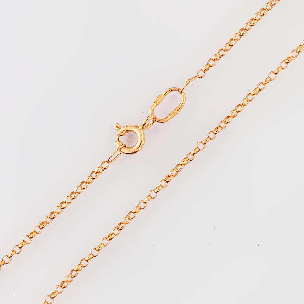 Цепь из красного золота 585 пробы