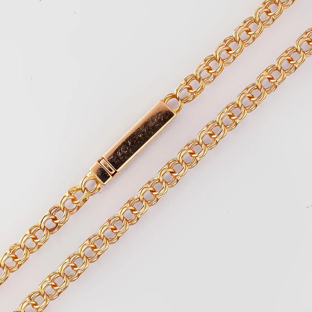 Цепь из красного золота 585 пробы