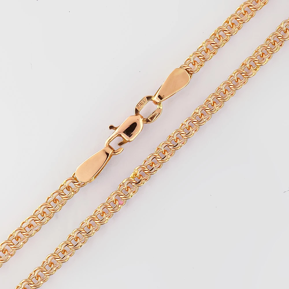 Цепь из красного золота 585 пробы