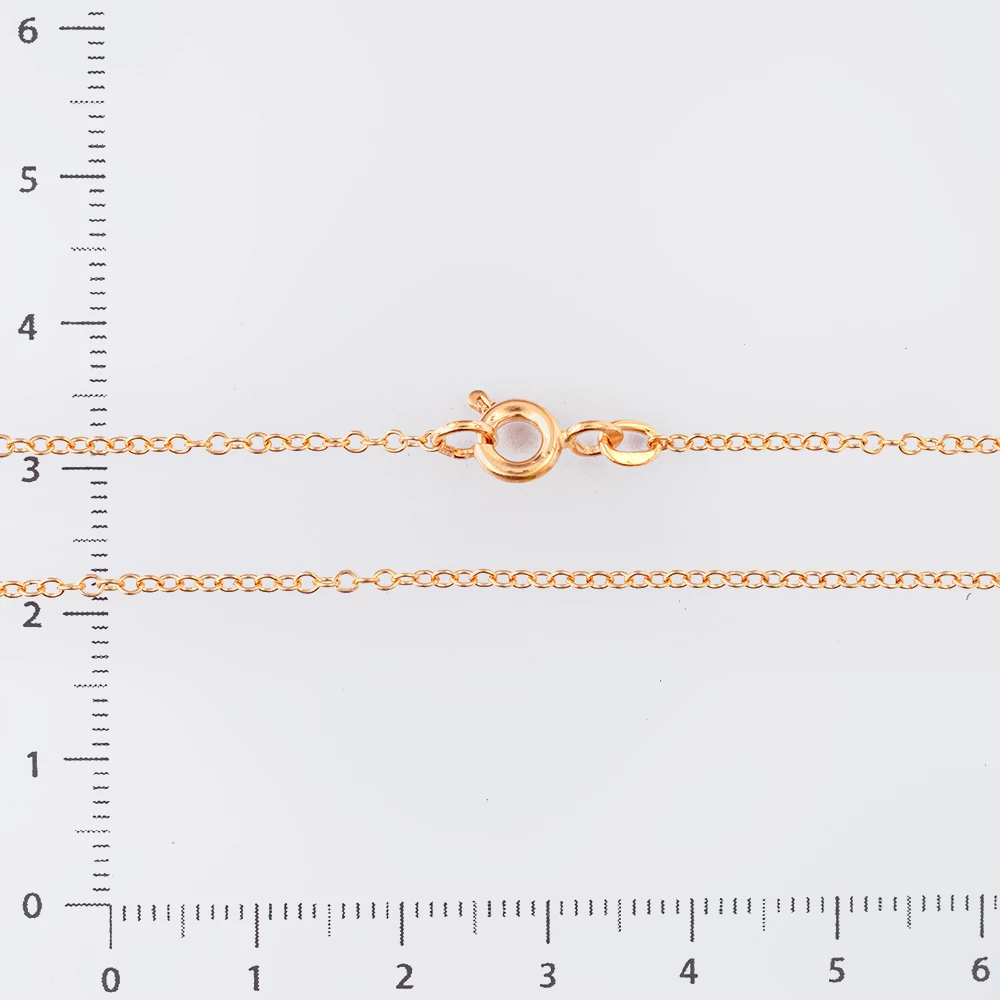 Цепь из красного золота 585 пробы