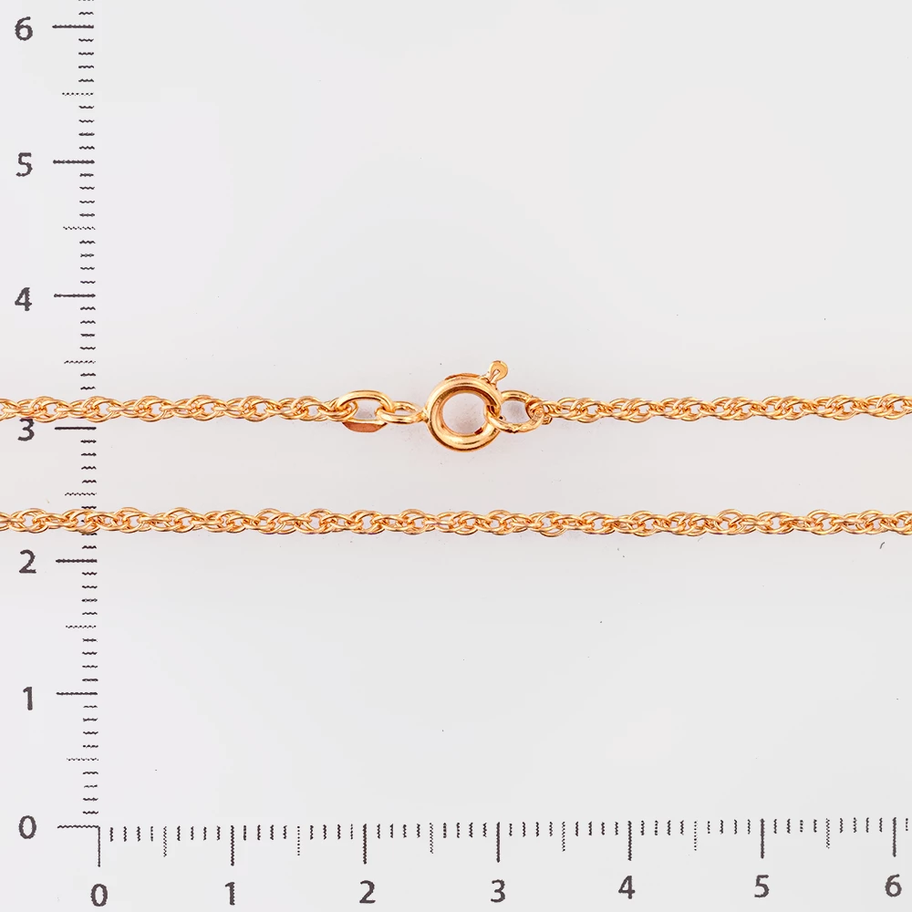 Цепь из красного золота 585 пробы