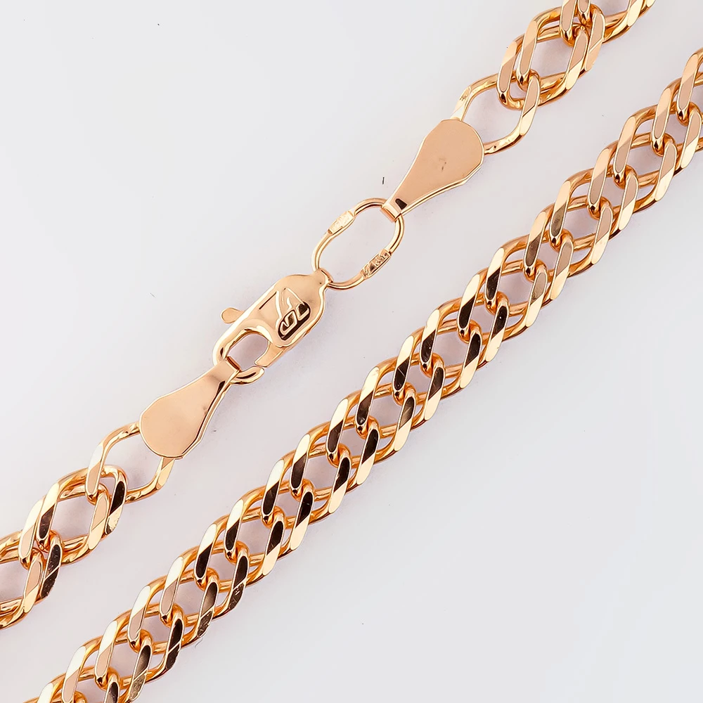 Цепь из красного золота 585 пробы