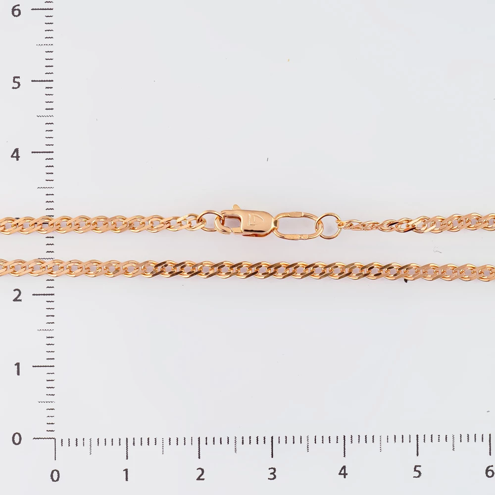 Цепь из красного золота 585 пробы