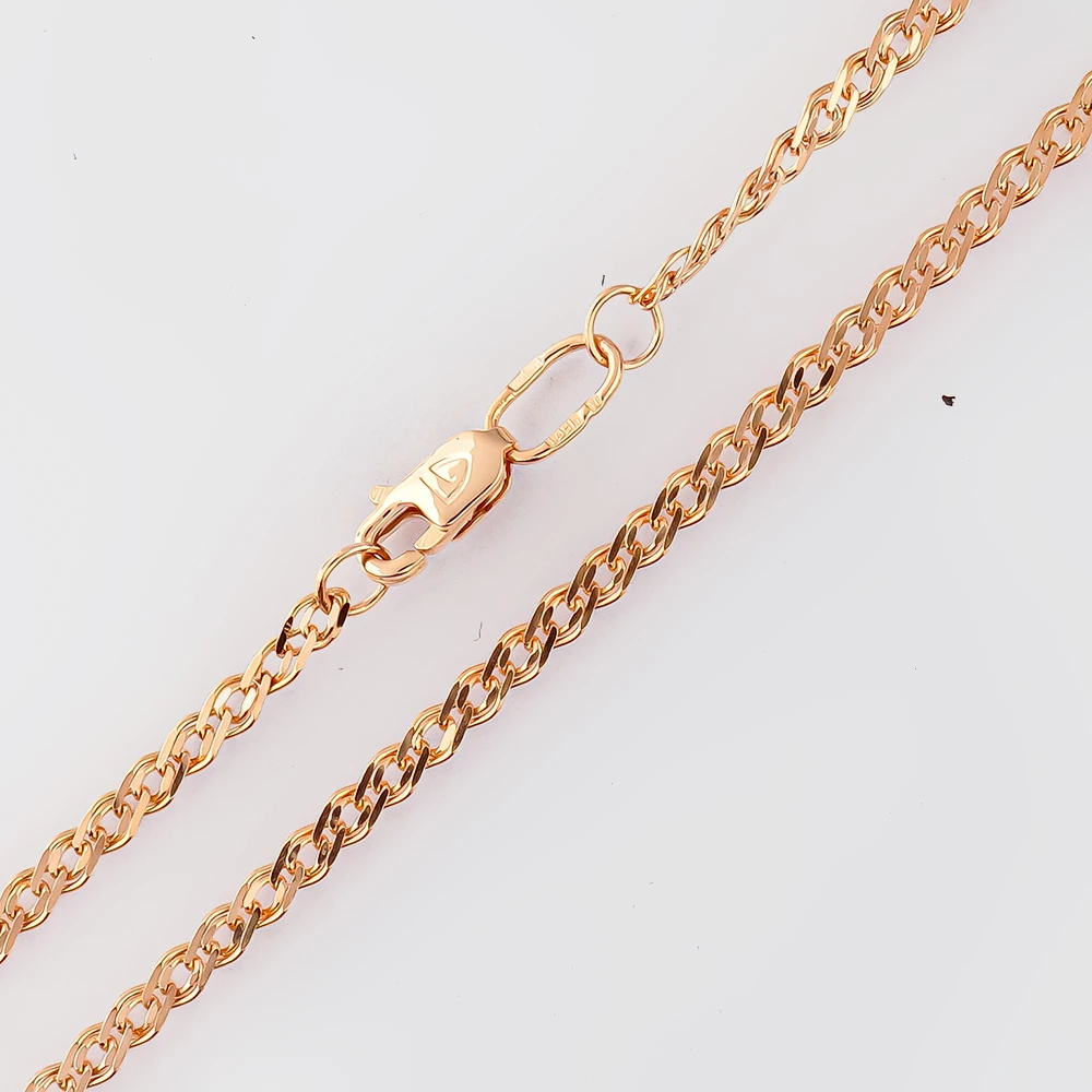 Цепь из красного золота 585 пробы