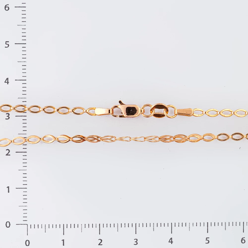 Цепь из красного золота 585 пробы