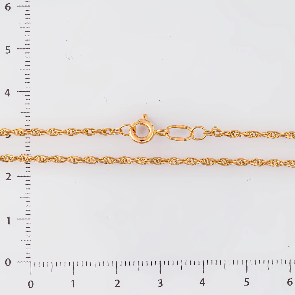 Цепь из красного золота 585 пробы