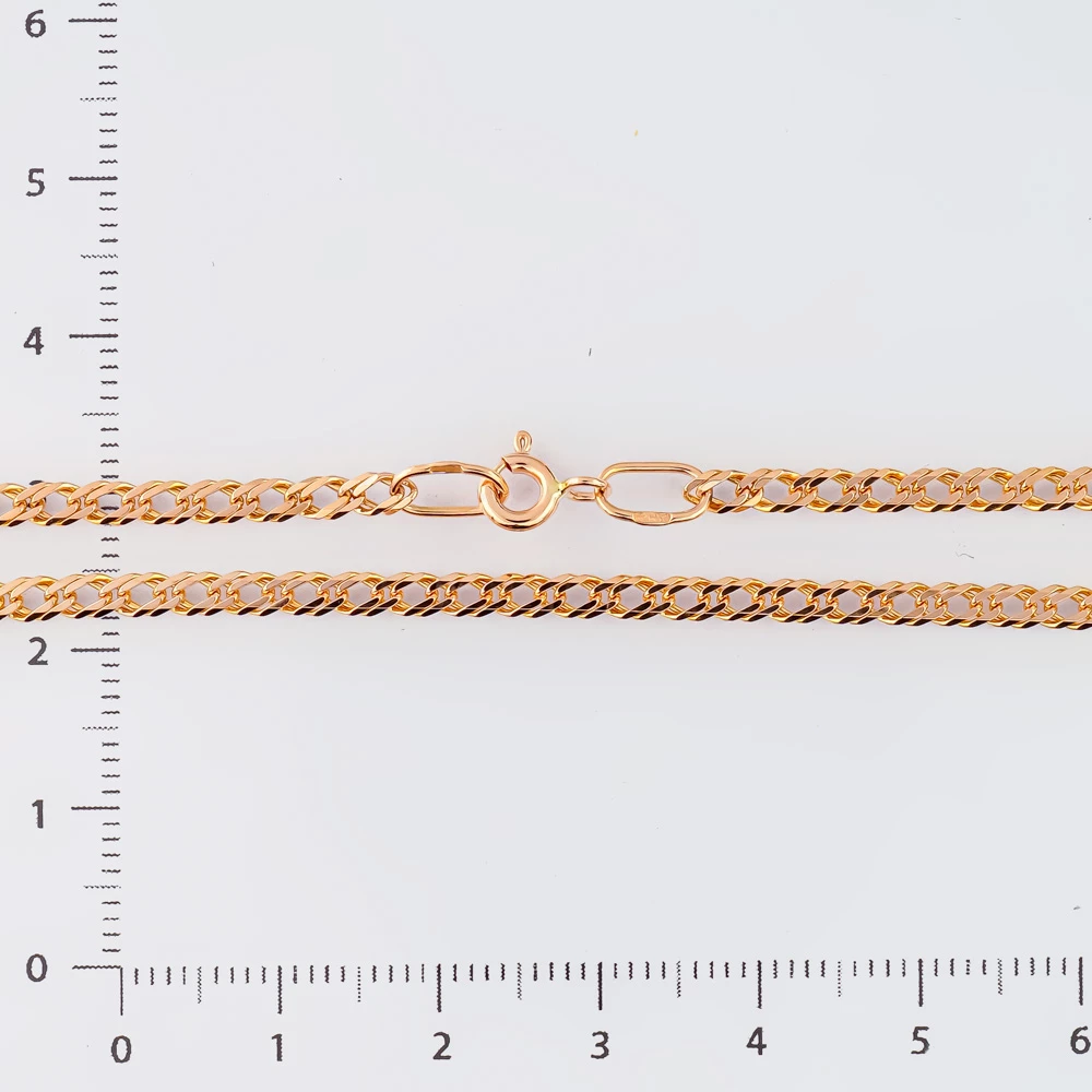 Цепь из красного золота 585 пробы