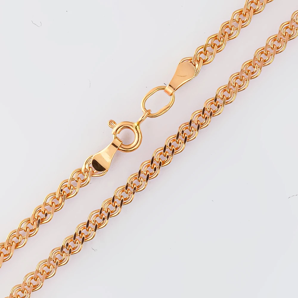 Цепь из красного золота 585 пробы