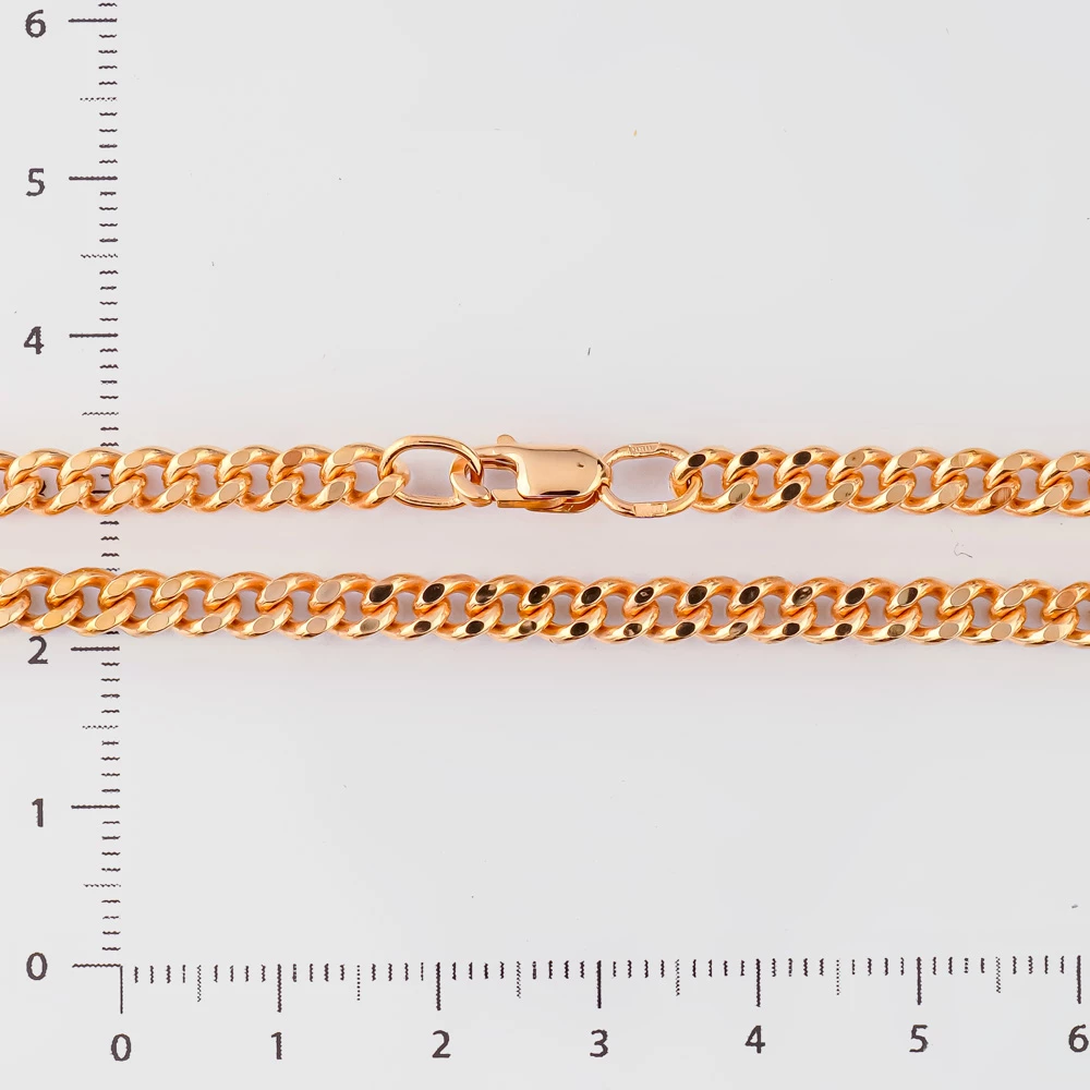 Цепь из красного золота 585 пробы