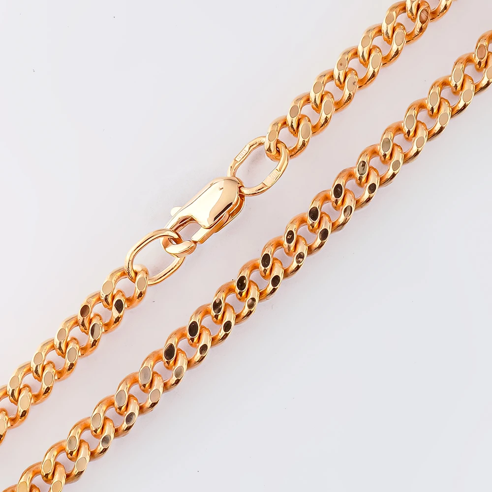 Цепь из красного золота 585 пробы