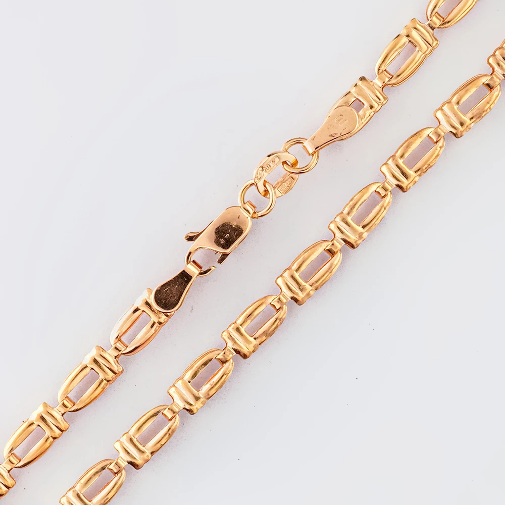 Цепь из красного золота 585 пробы