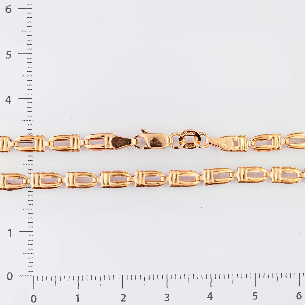 Цепь из красного золота 585 пробы