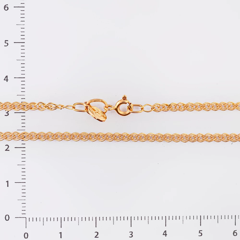 Цепь из красного золота 585 пробы