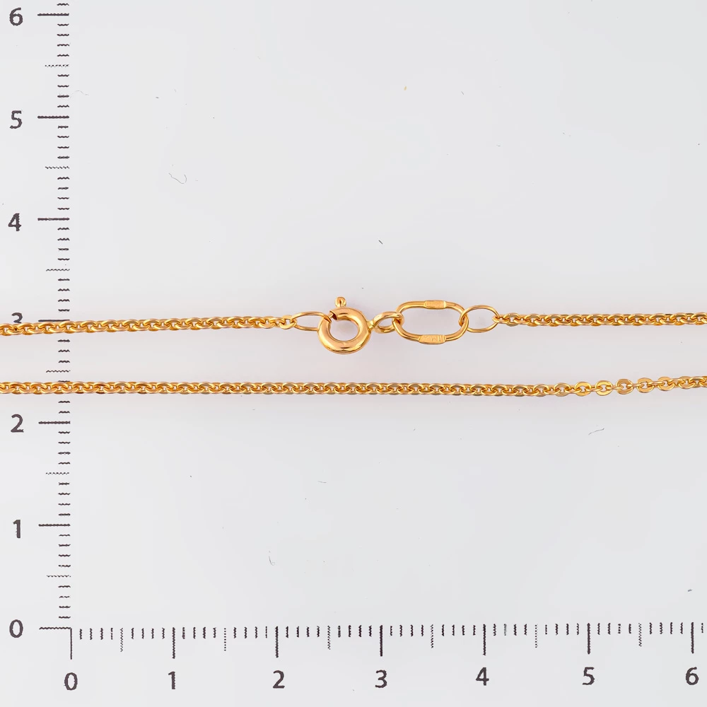 Цепь из красного золота 585 пробы