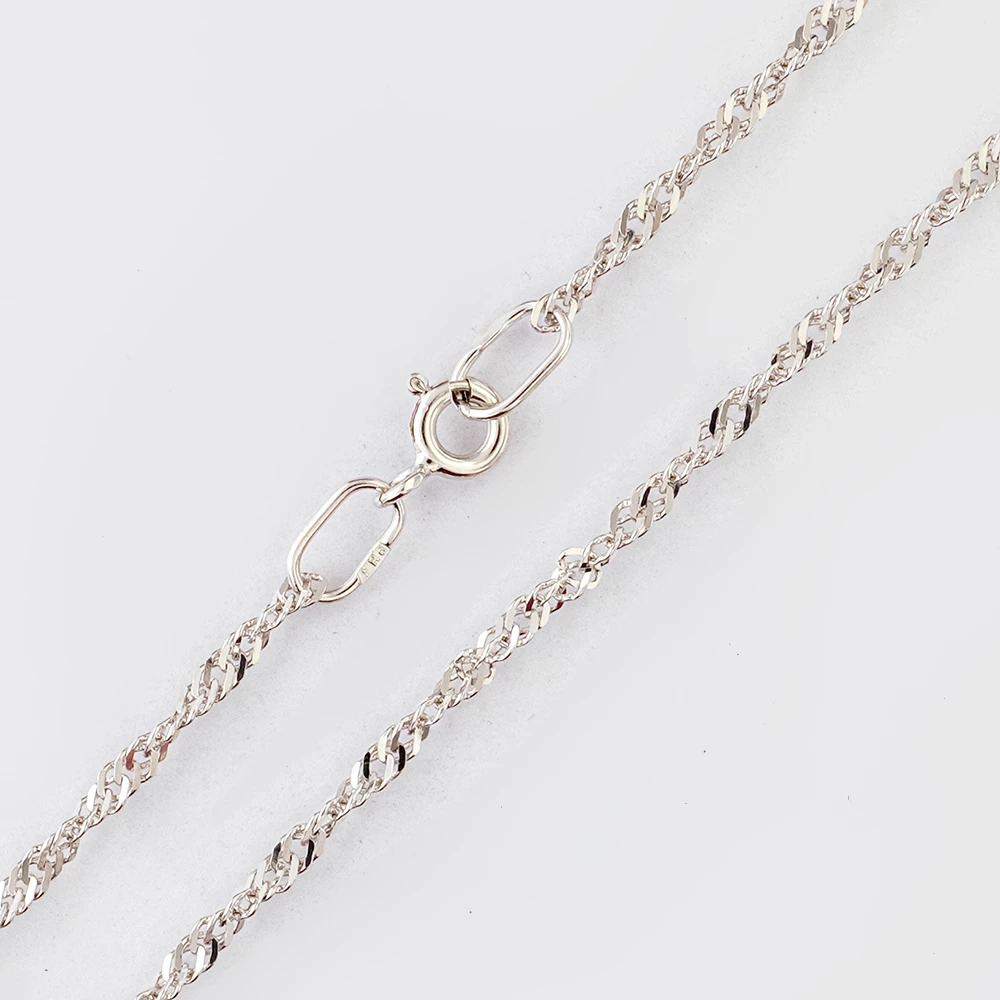 Цепь из белого золота 585 пробы