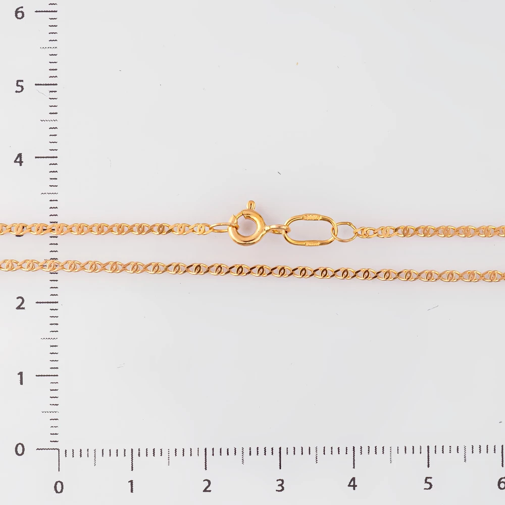 Цепь из красного золота 585 пробы