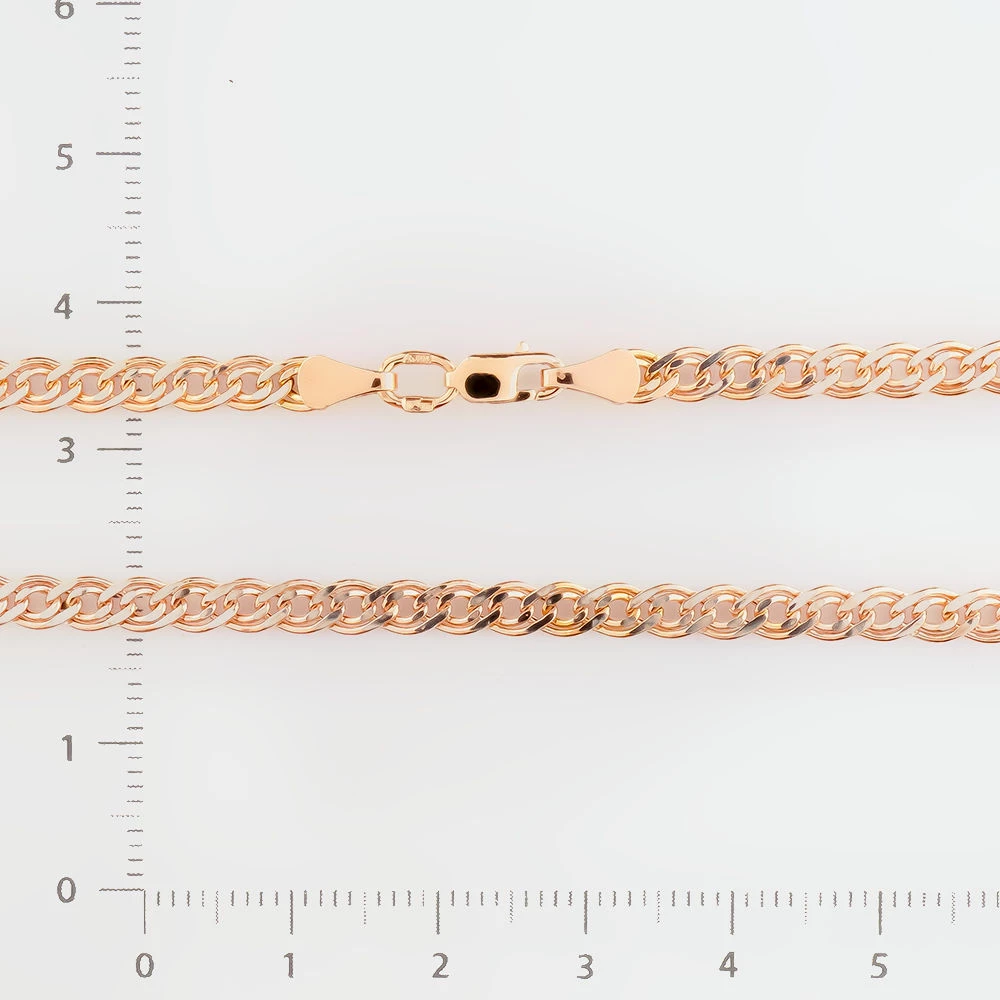 Цепь из красного золота 585 пробы