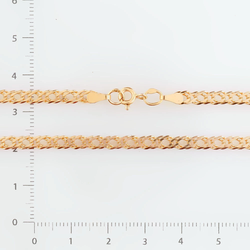 Цепь из красного золота 585 пробы