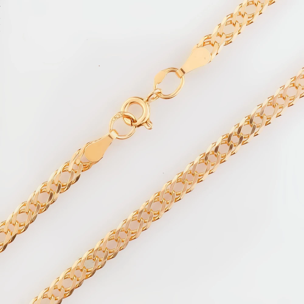 Цепь из красного золота 585 пробы