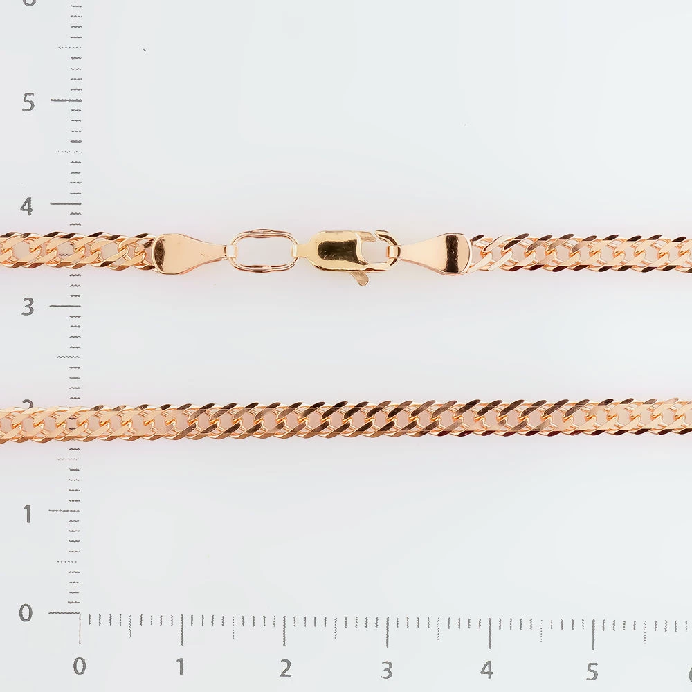 Цепь из красного золота 585 пробы