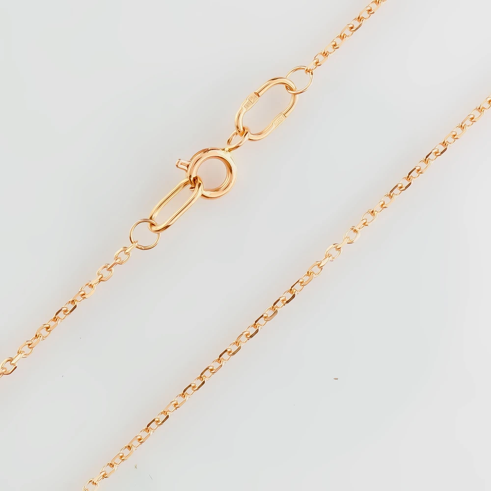 Цепь из красного золота 585 пробы