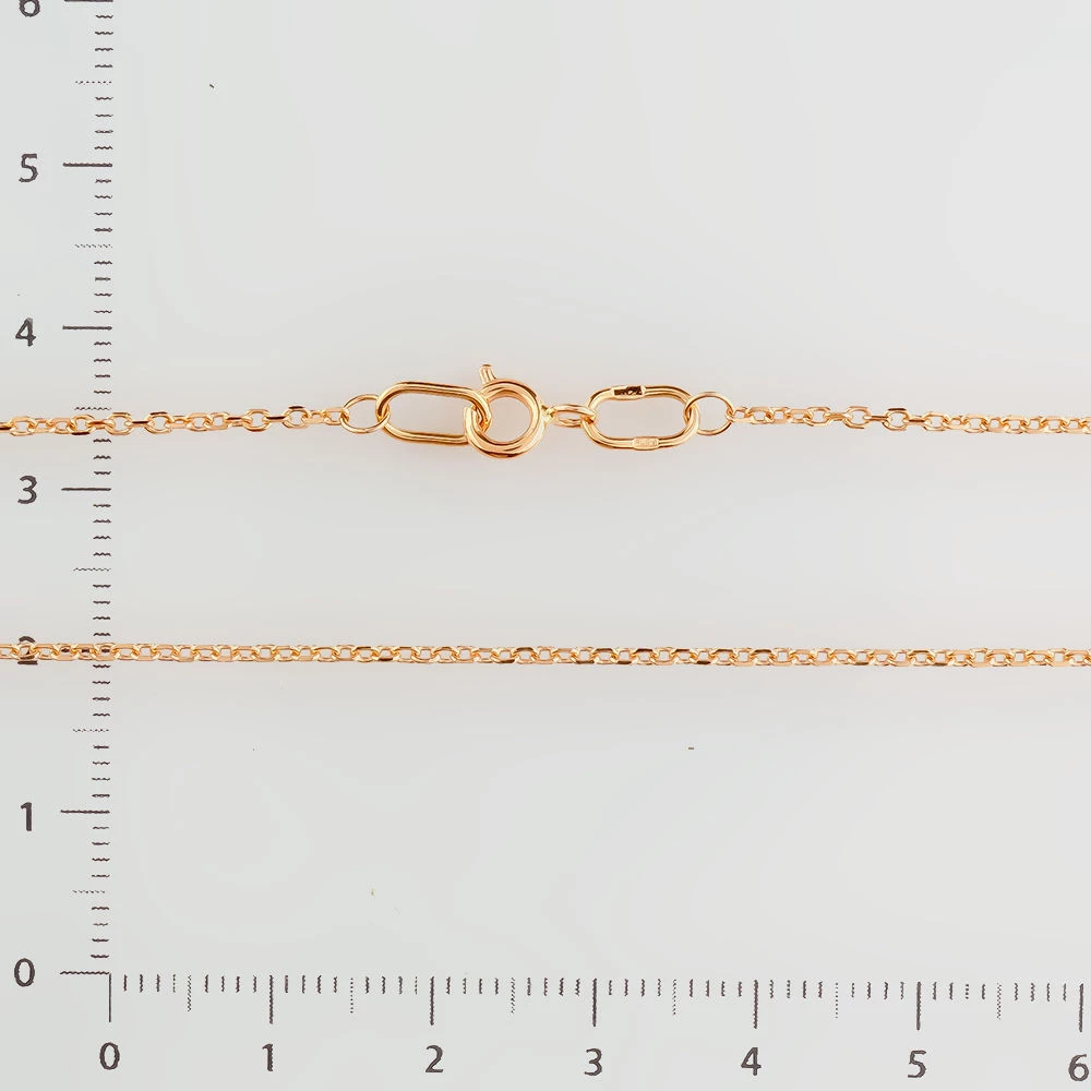 Цепь из красного золота 585 пробы