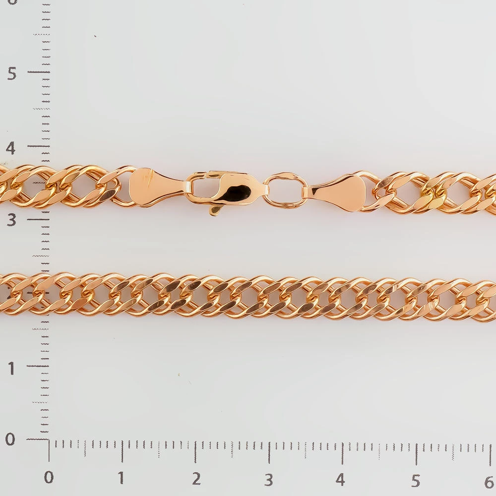 Цепь из красного золота 585 пробы