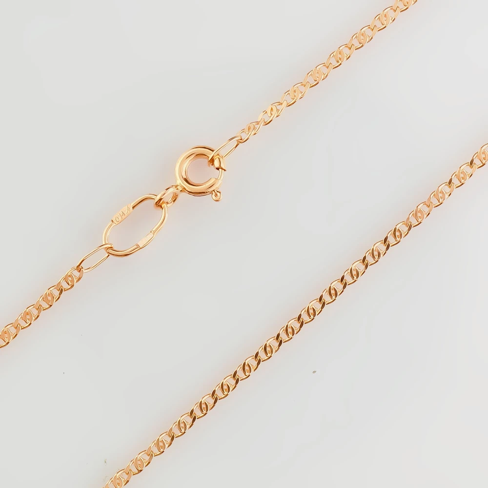 Цепь из красного золота 585 пробы