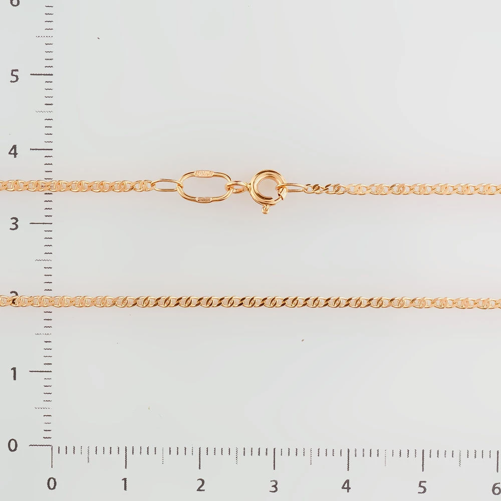 Цепь из красного золота 585 пробы
